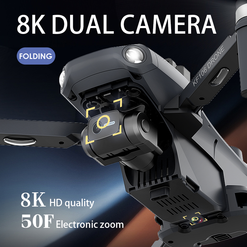 2022 NEW KF106 Max Drone 8K Pr - Rc Helicopter Electric review and price
