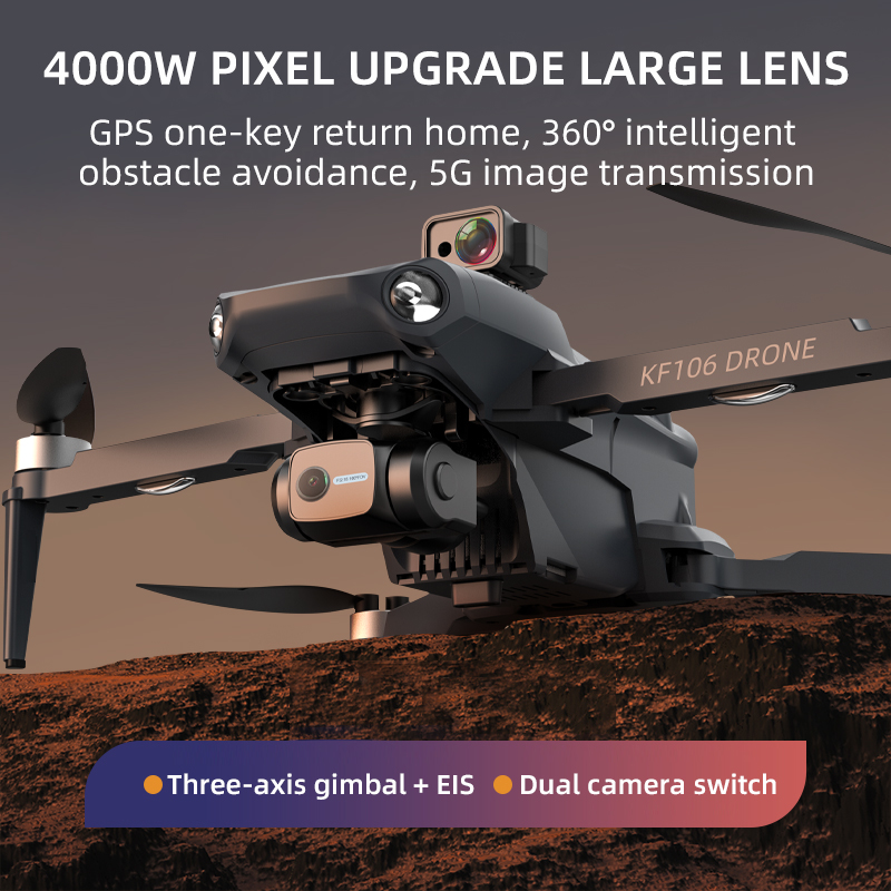 2022 NEW KF106 Max Drone 8K Pr - Rc Helicopter Electric review and price