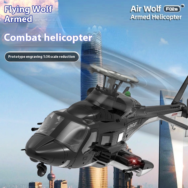 Yuxiang F02s Flying Wolf Armed - Rc Helicopter Large review and price