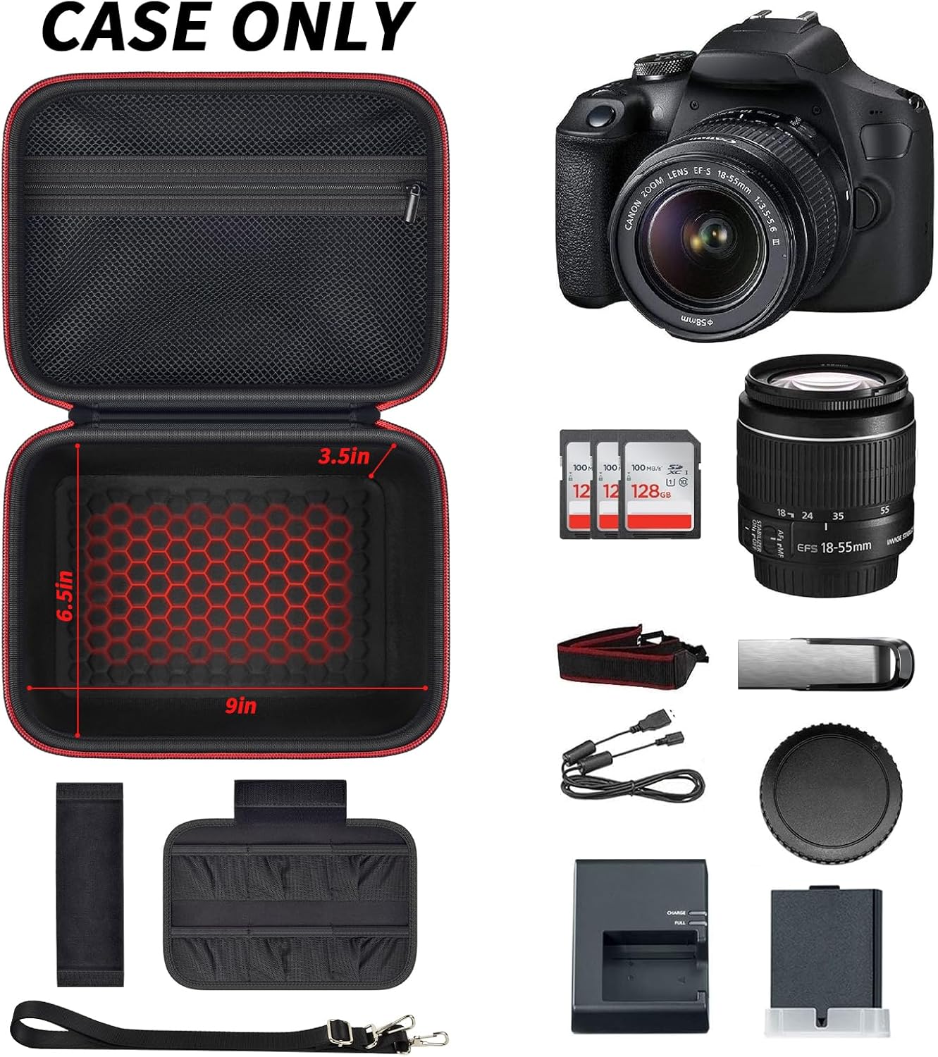 Camera Storage Bag for Canon E - Canon Camera Eos R8 review and price