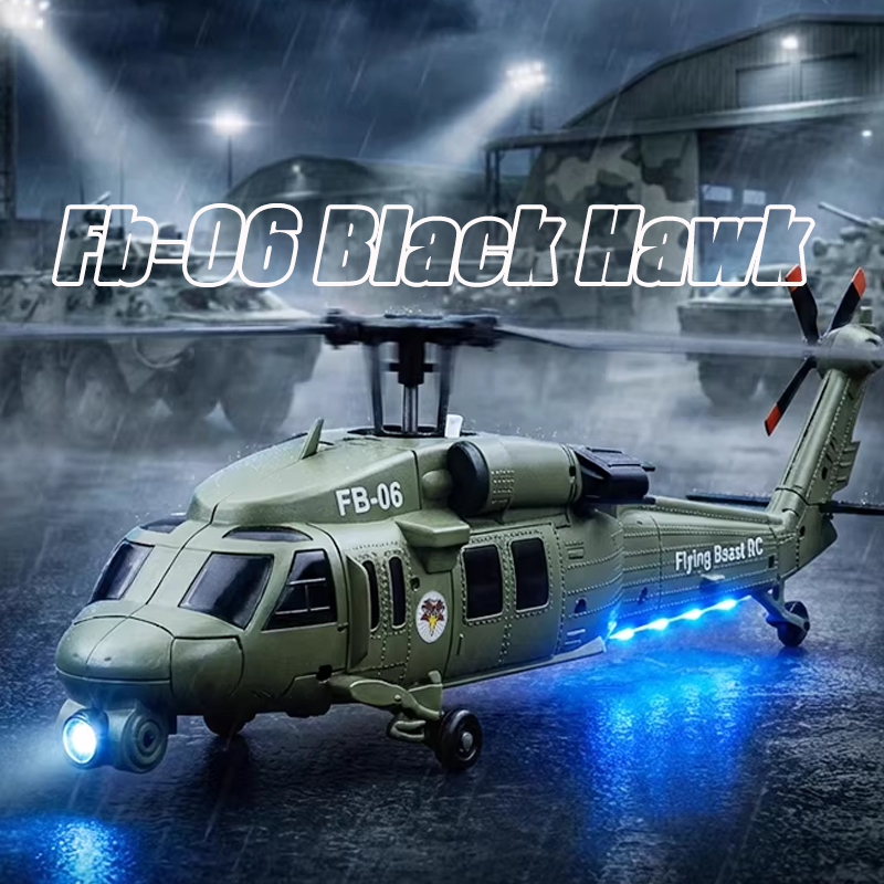 FB-06 Black Hawk Remote Contro - Rc Helicopter Gyro review and price